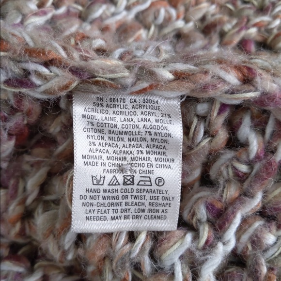 2x 👯♀️Host Pick⚡️Anthropologie Sherbet Loop Knit Vest - Picture 8 of 9